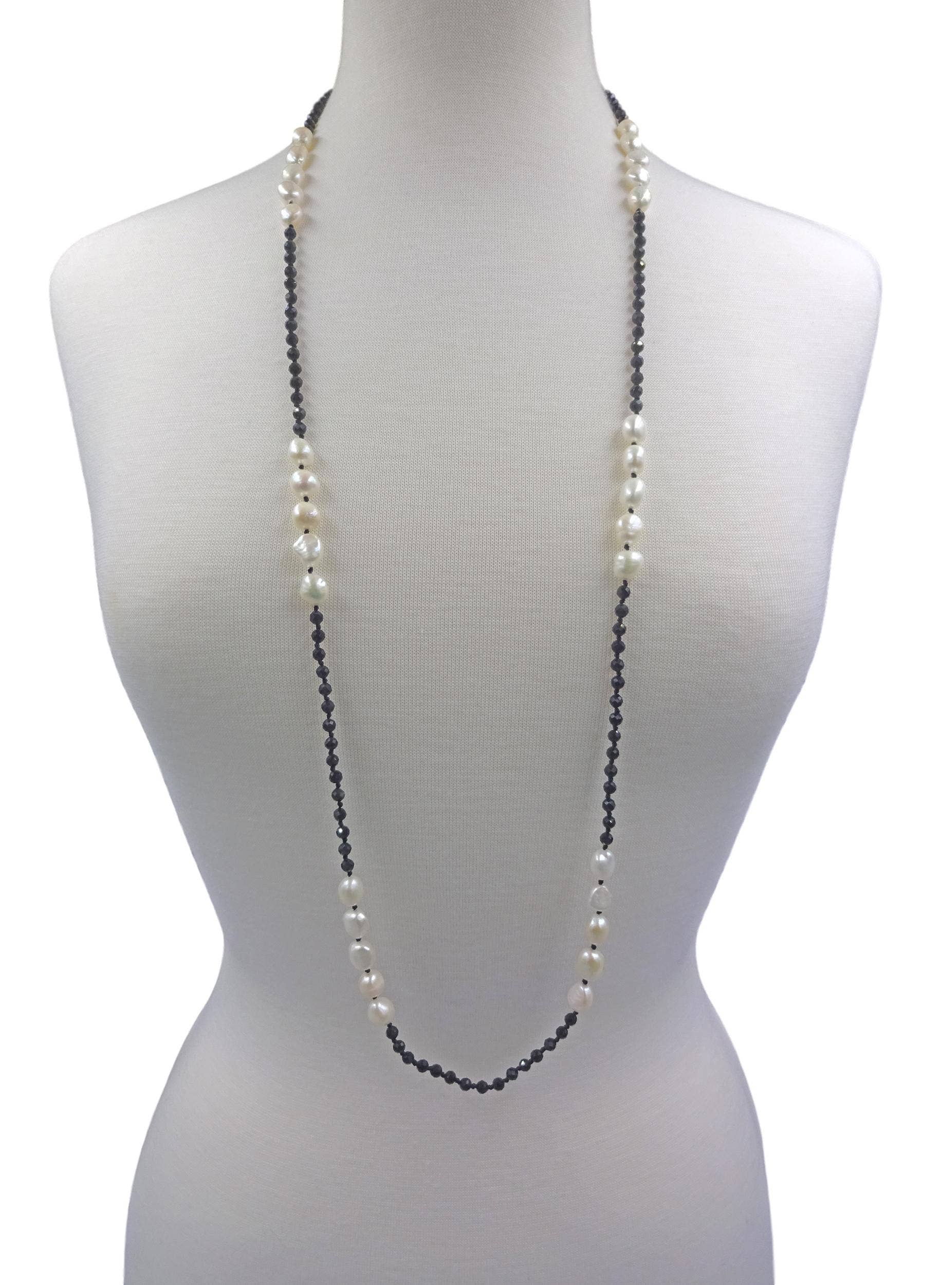 IST Jewelry - Wholesale Beaded/Pearl Necklace - Cultured Pearl & Micro-cut Gemstones Necklaces6