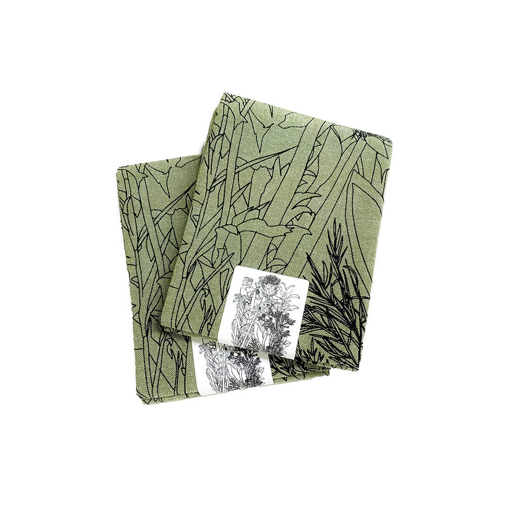 Planetarium - Wholesale Tea Towel -  Herb Garden Tea Towel - A Delightful Addition to Your Kitch3