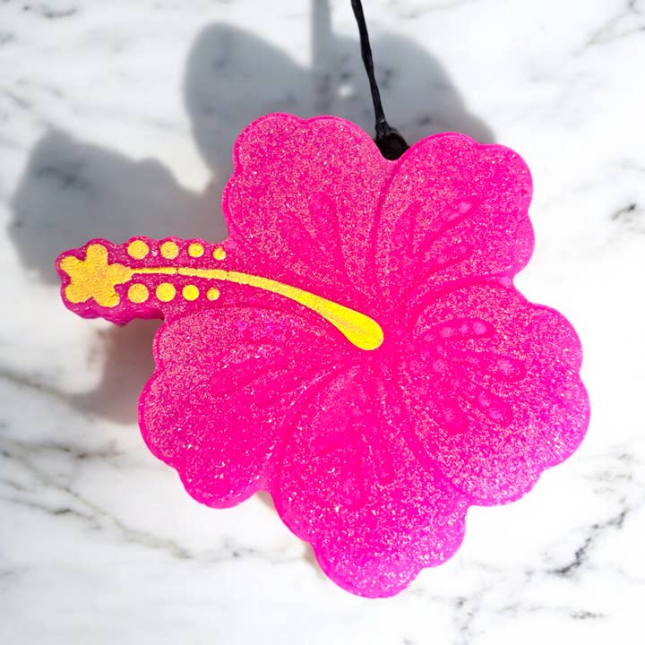 Pink Hibiscus Freshie for wholesale by LAChic81 Designs