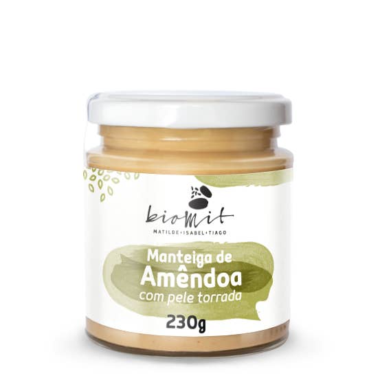 Almond Butter With Skin 230g for wholesale by Purenut Alimentos Biológicos Lda