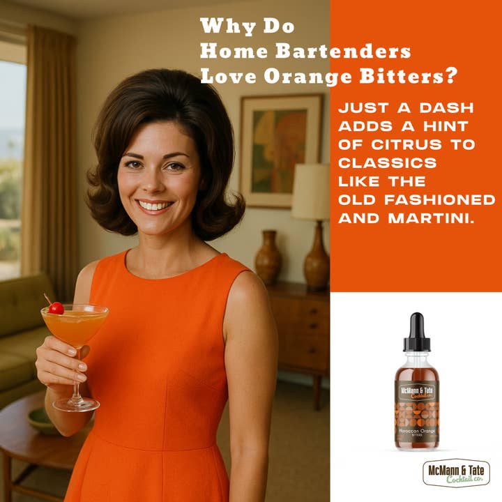 McMann & Tate Cocktail Co. - Wholesale Bitters - Moroccan Orange Cocktail Bitters1