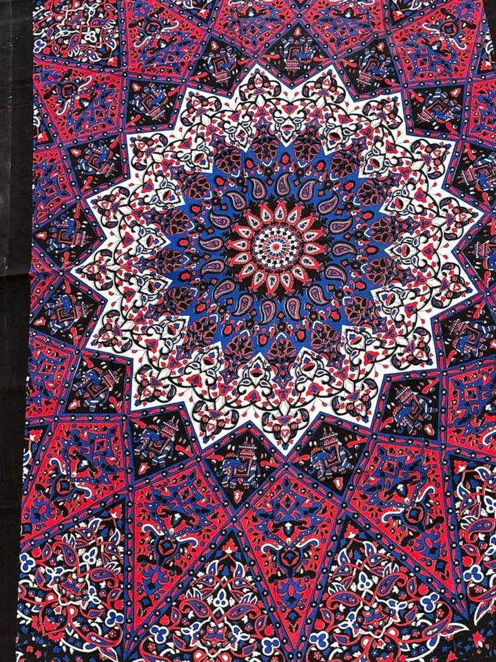 Stern-Mandala-Wandteppich B58 für den Großhandel von Rising International Inc