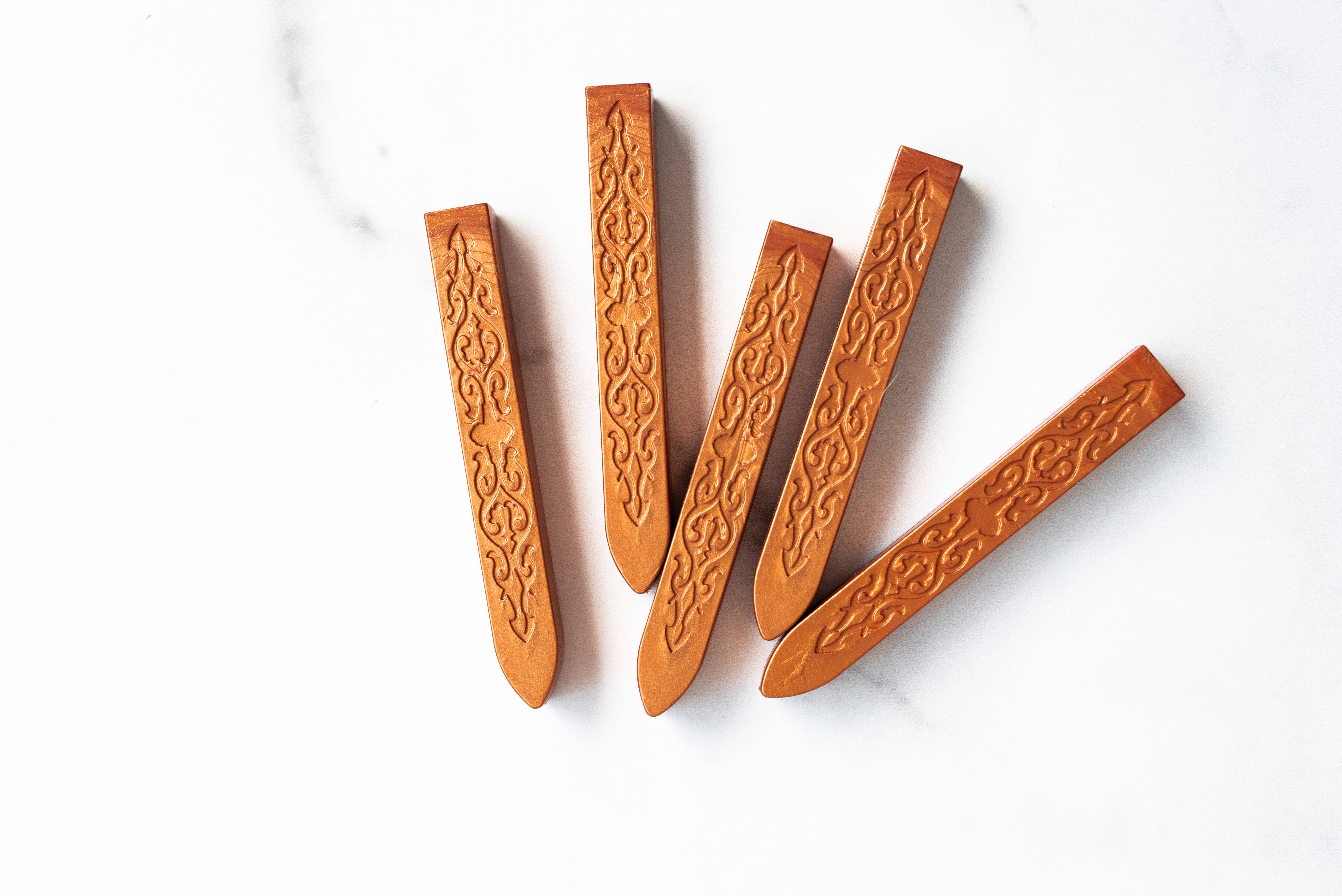 Modern Legacy Paper Company - Wholesale Sealing Wax - Wickless Sealing Wax Sticks (Pack of 5)10