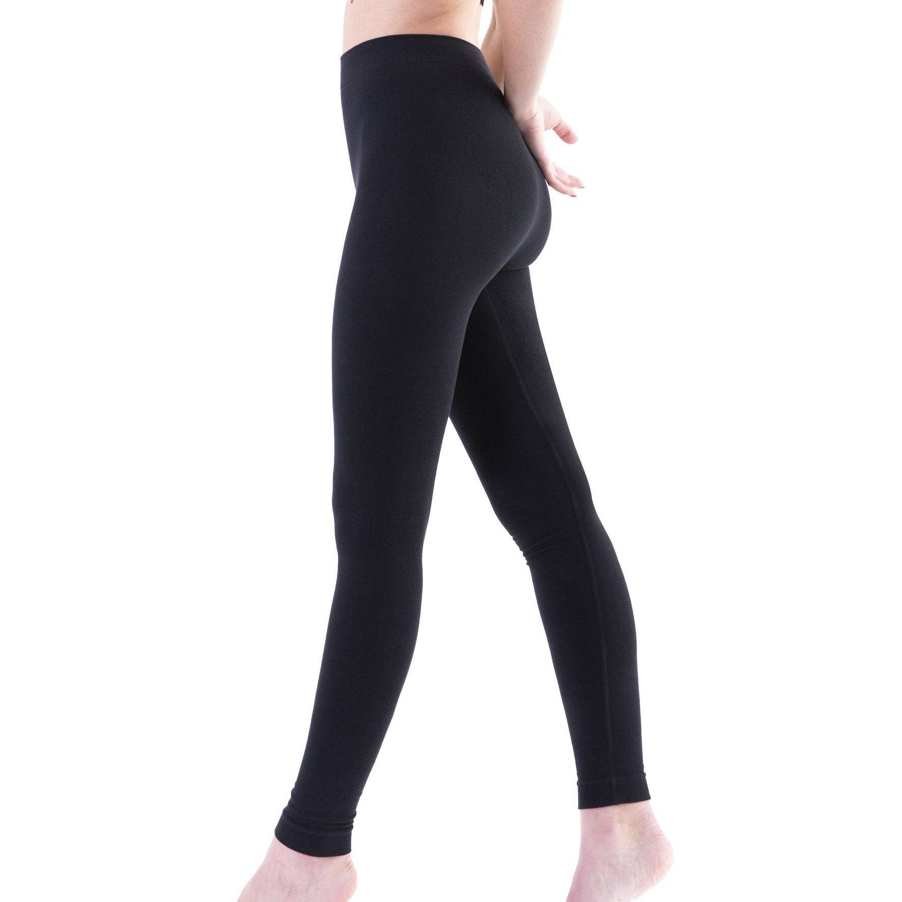 Black Hyaluro Flash Flat Belly Slimming Legging for wholesale on Faire2