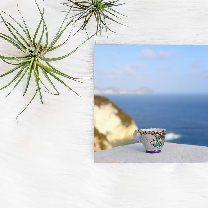 Mediterranean Sea Espresso Art Print for wholesale by Veni Etiam Photography