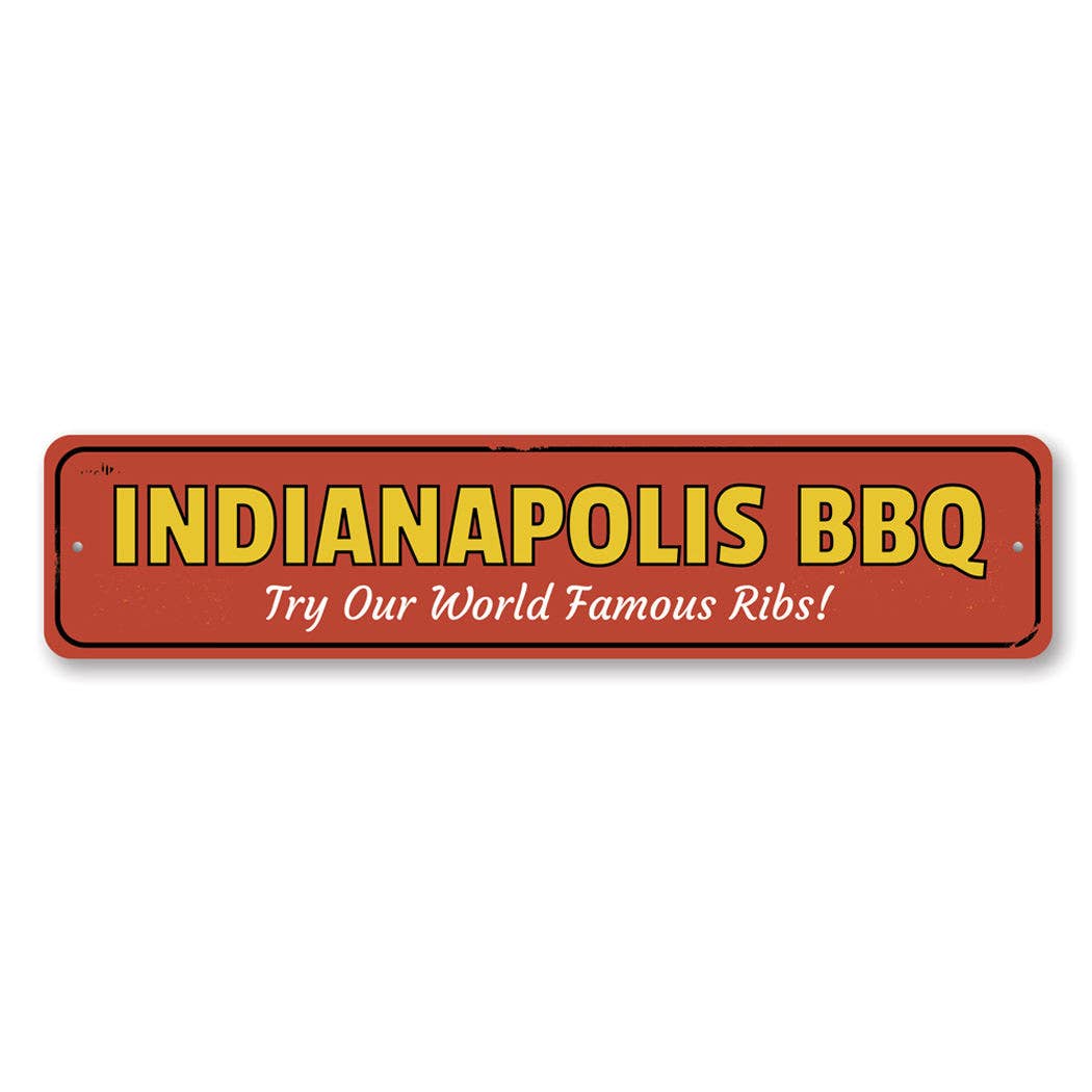 Lizton Sign Shop, Inc - Wholesale Sign - World Famous Ribs Sign0