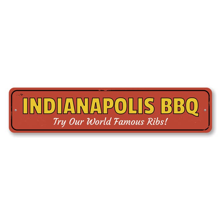 Lizton Sign Shop, Inc - Wholesale Sign - World Famous Ribs Sign