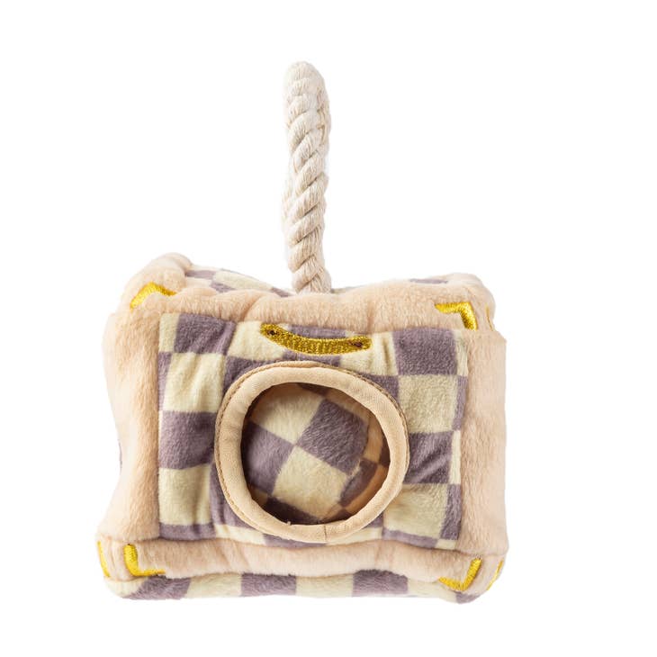 Chewy Vuiton Trunk Activity House Dog Toy