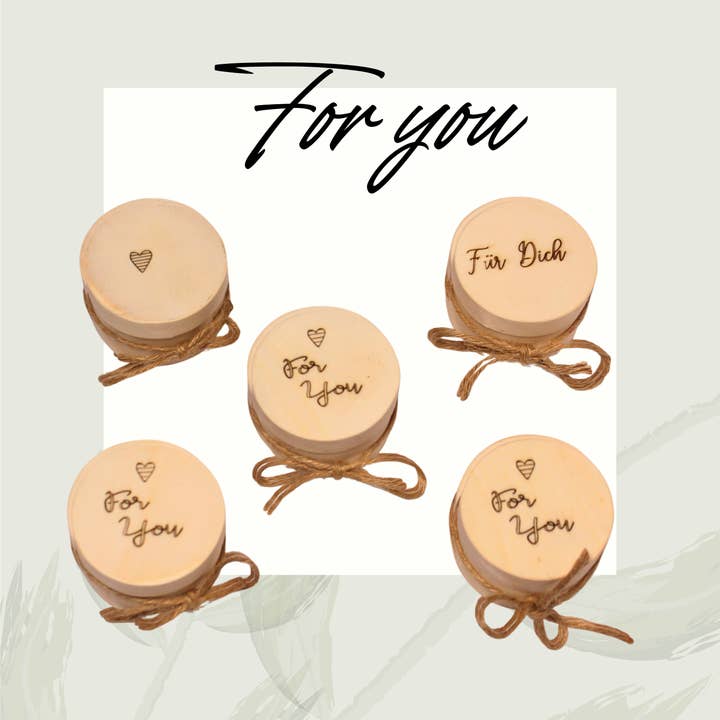 Geldgeschenk - Geschenkbox - Spanschachtel mit Gravur für den Großhandel von Zarto GmbH