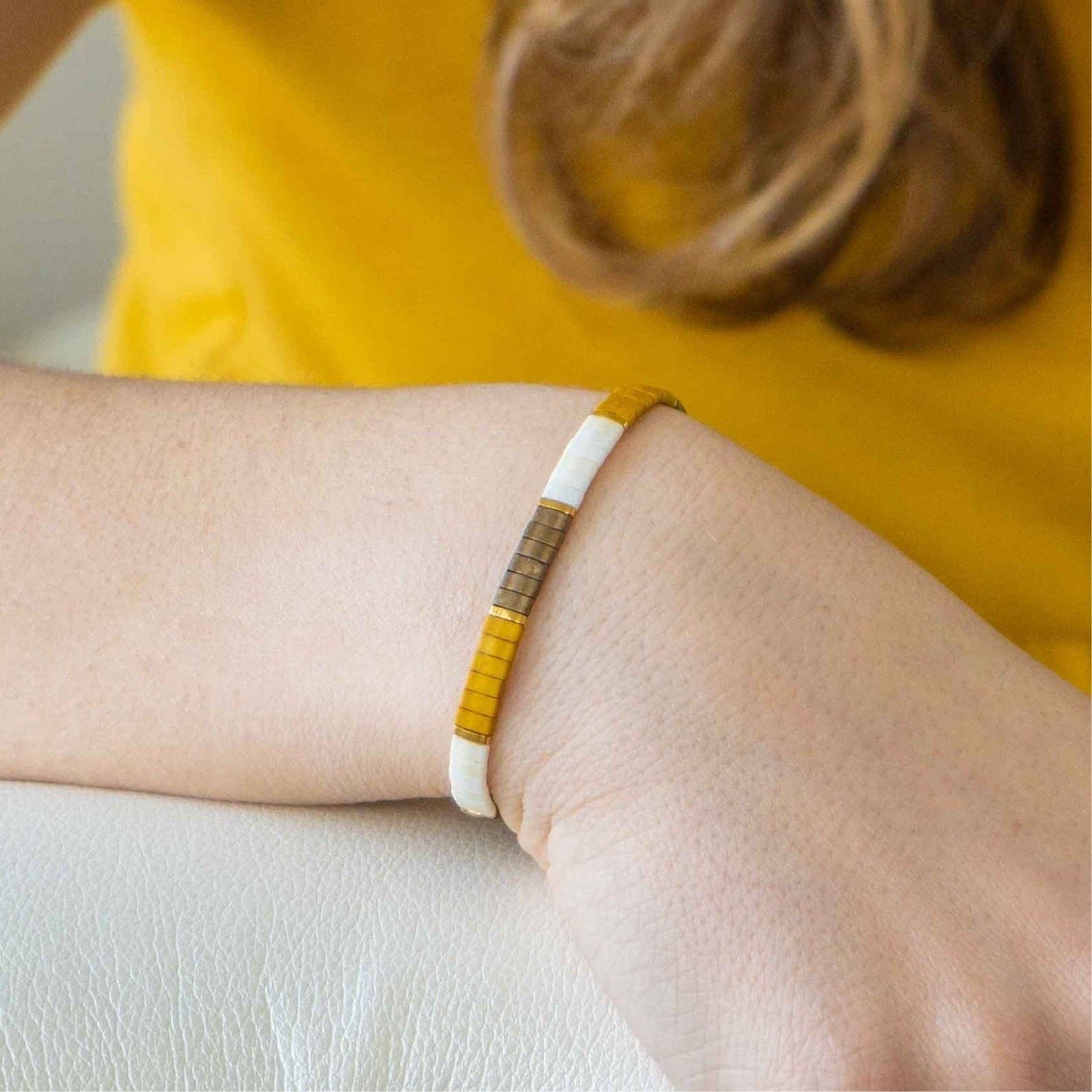 Mack & Rex - Vendita all'ingrosso Bracciale con perline - DESERT SANDS - Bracciale con perline Tila | Singolo2