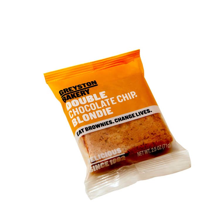 Greyston Bakery, Inc. - Wholesale Brownie - Double Chocolate Chip Blondie 244