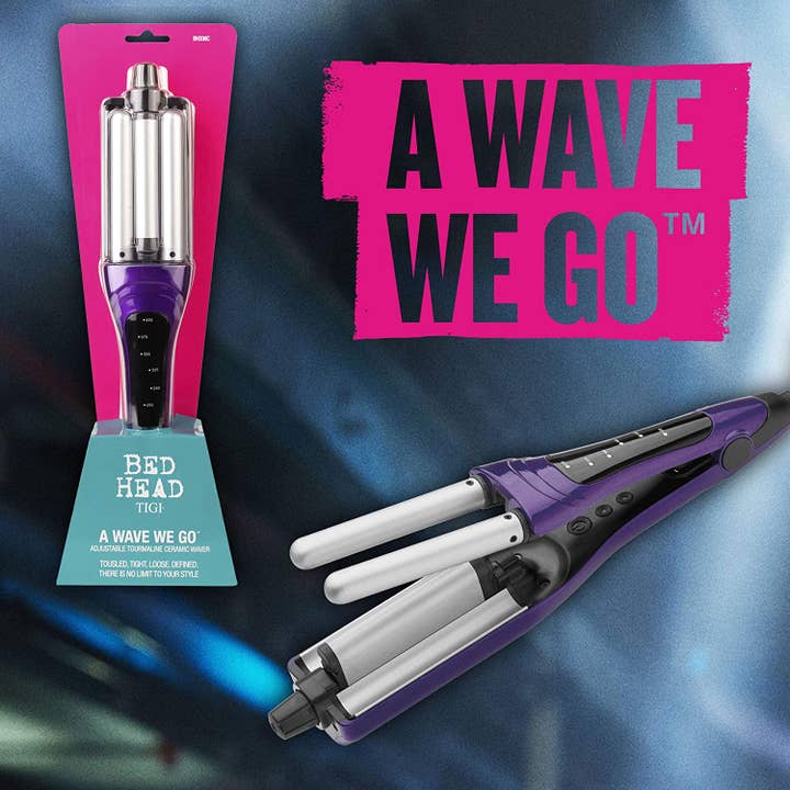iTech361 - Wholesale Curling Iron/Wand - Bed Head A Wave We Go Tourmaline Ceramic Adjustable Waver