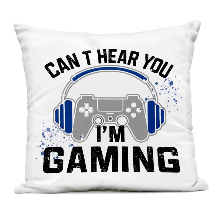 Stupell Industries - Wholesale Throw/decorative pillow - Can't Hear Gaming - Decorative Throw Pillow, 18x186