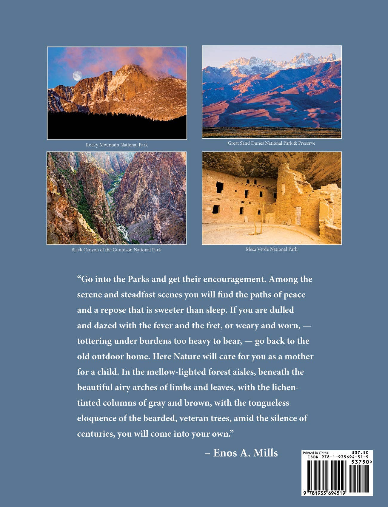 Collier Publishing LLC - Wholesale Nature & Outdoors - Colorado's National Parks & Monuments - 2nd Ed (Signed Copy)1