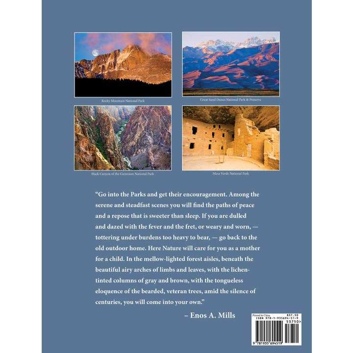 Collier Publishing LLC - Wholesale Nature & Outdoors - Colorado's National Parks & Monuments - 2nd Ed (Signed Copy)1