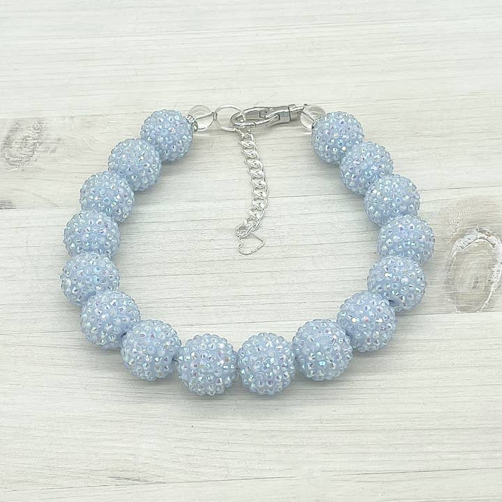 RHINESTONE BABY BLUE for wholesale by My Trendy Little Pup