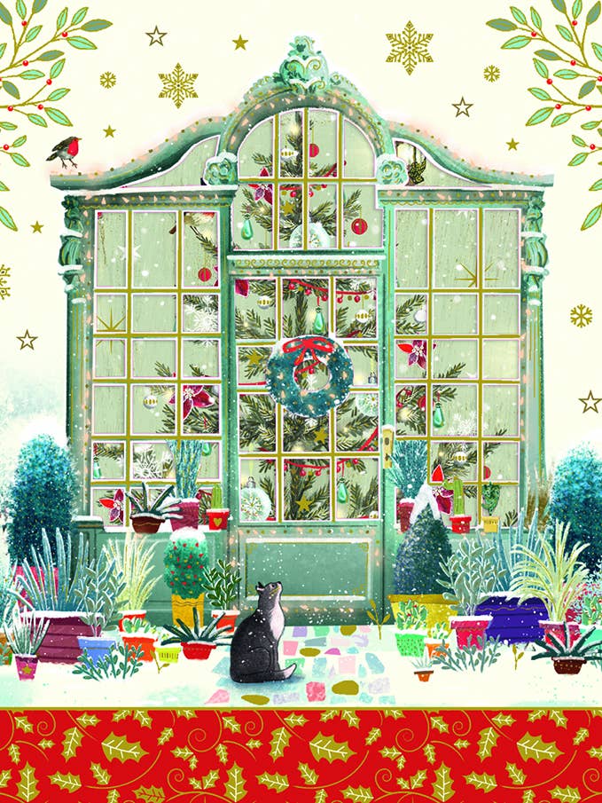 2393-23342 - Arabesco Navidad Invernadero invernal para venta al por mayor de Multi Técnica de Papelería SA