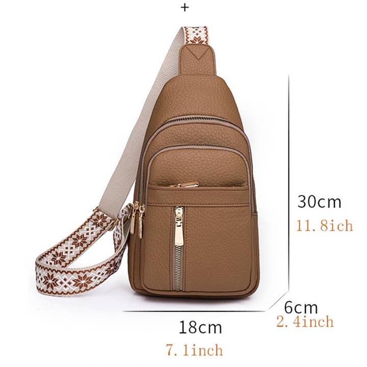 Wholesalesir - Wholesale Crossbody Bag - Women's - Retro Versatile PU Crossbody Bag