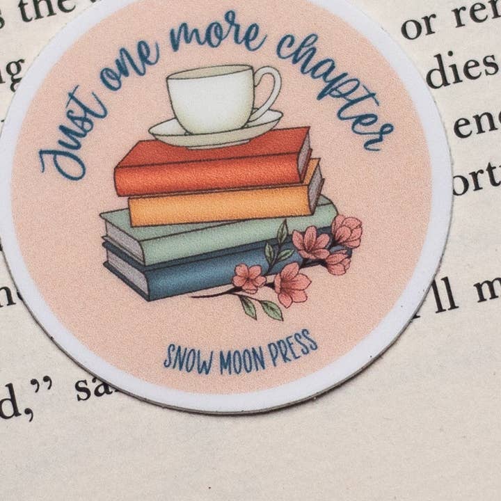 Just one more chapter for wholesale by Snow Moon Press LLC