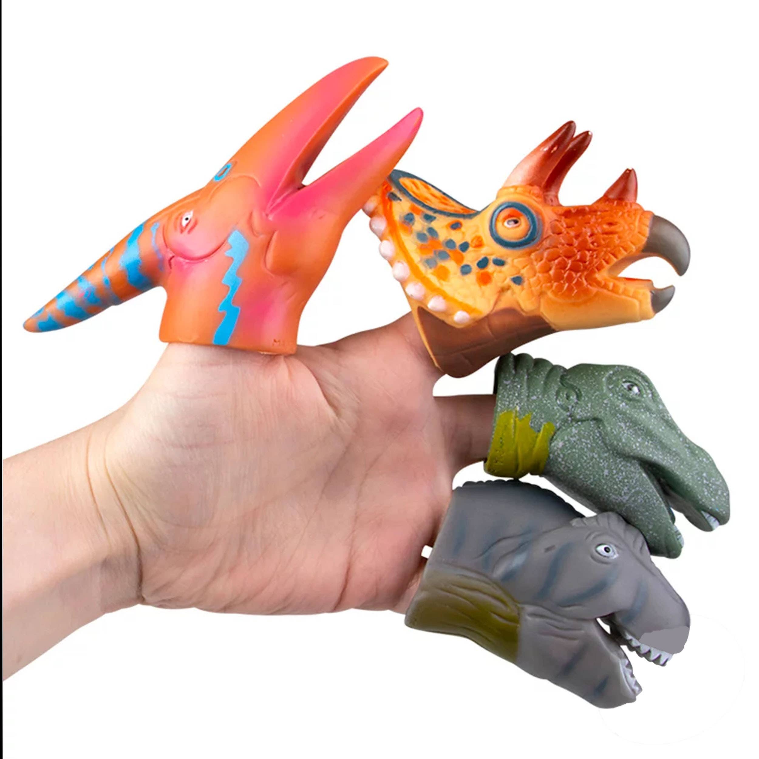 Pagdee Kids Juniors - Wholesale Finger Puppet - Kids & Baby - Holiday Décor Dinosaur Finger Puppets Kids Toy1