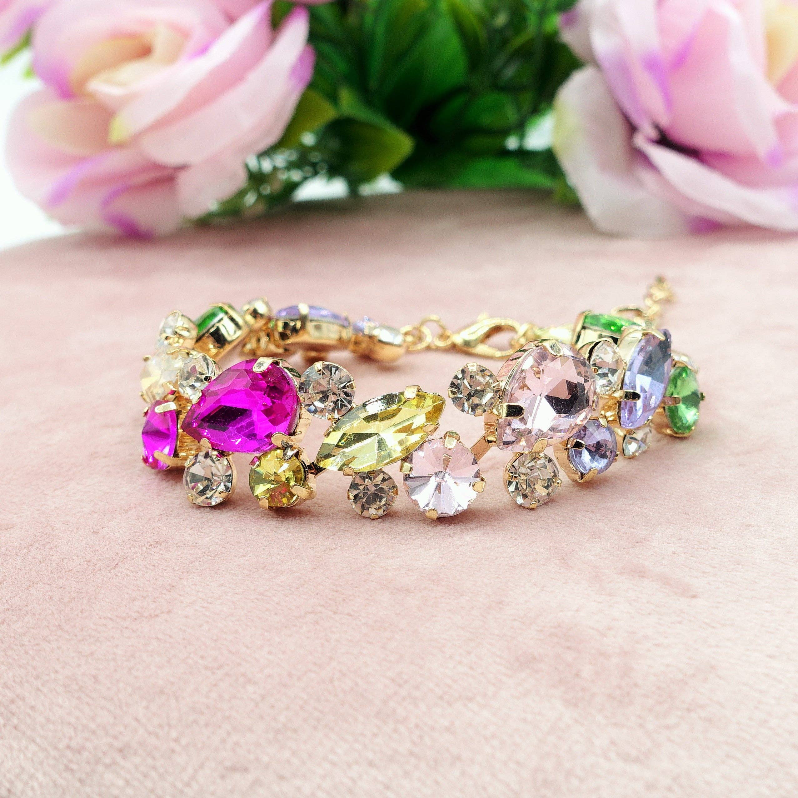 Daemon srls - Wholesale Charm/Dangle Bracelet - OPHELIA ~ Bracciale con pietre sfaccettate LUCE COLLECTION17