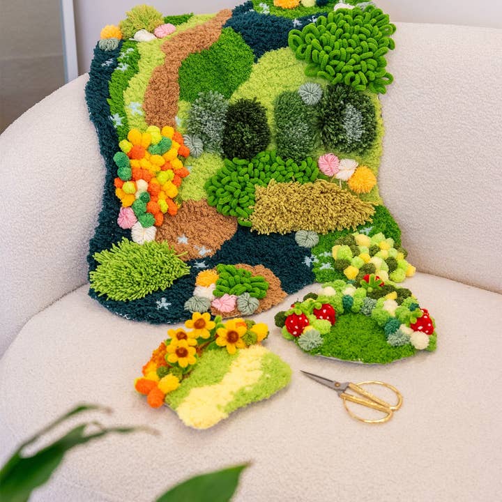 Craft Club - Wholesale DIY Craft Kit - STRAWBERRY - Moss Coaster Kit9