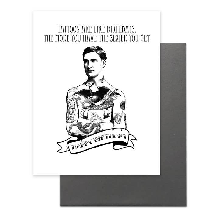 Tatuagens são como aniversários por atacado de Cardideology