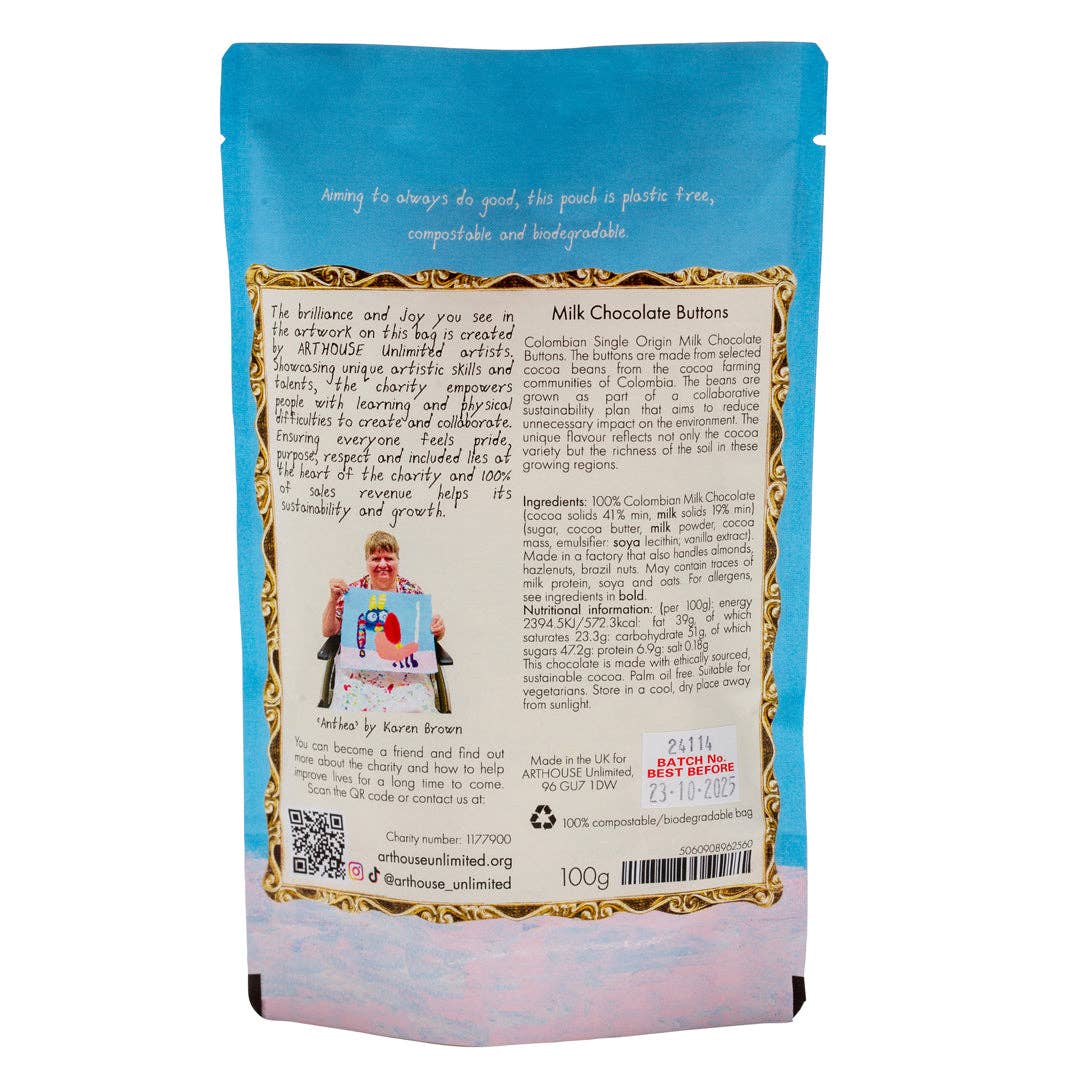 ARTHOUSE Unlimited - Wholesale Chocolate Covered Sweets - Anthea, Milk Chocolate Buttons4