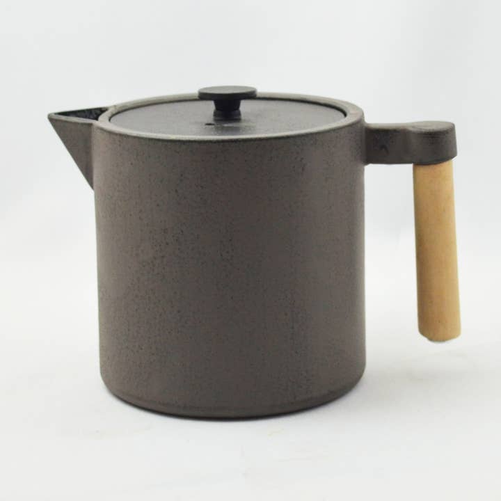 Tetera de hierro fundido Chiisana de 0,9 l, gris para venta al por mayor de Ja-Unendlich