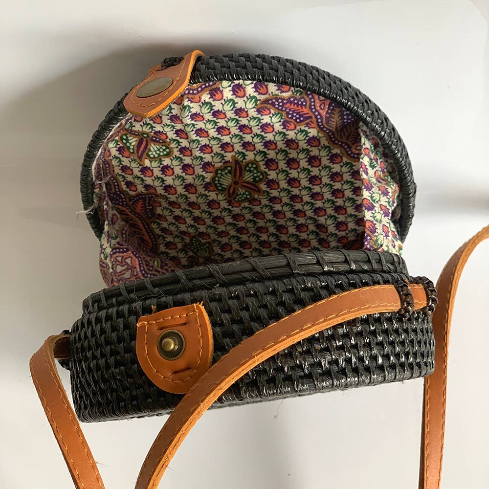 VIE - Wholesale Crossbody Bag - Women's - Rattan Roundy Bag14