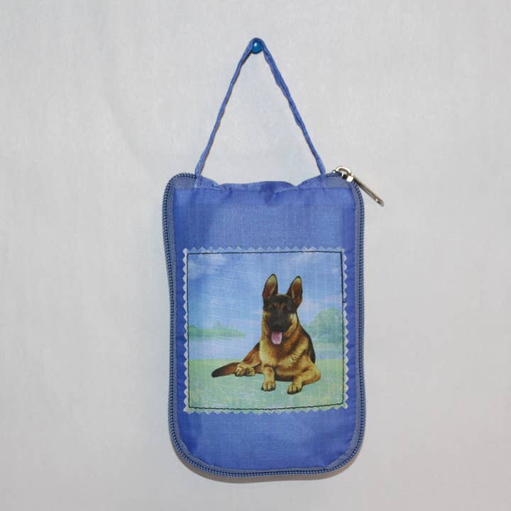 Bolso de mano plegable del pastor alemán para venta al por mayor de E&S Pets