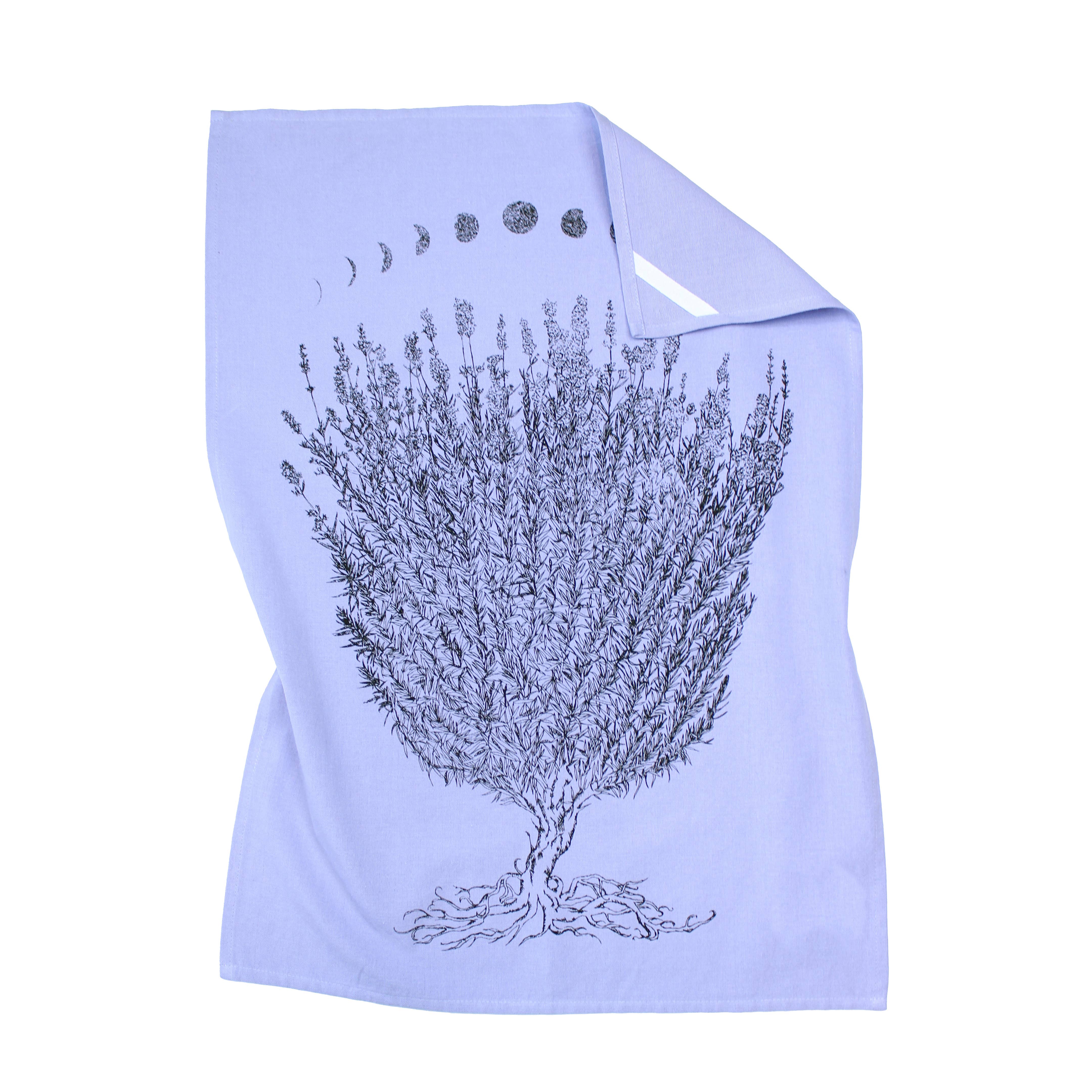Planetarium - Wholesale Tea Towel - Lavender Moon Tea Towel-Elegant and Functional 5