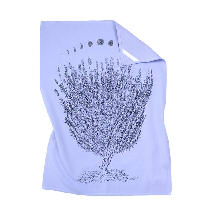Planetarium - Wholesale Tea Towel - Lavender Moon Tea Towel-Elegant and Functional 5