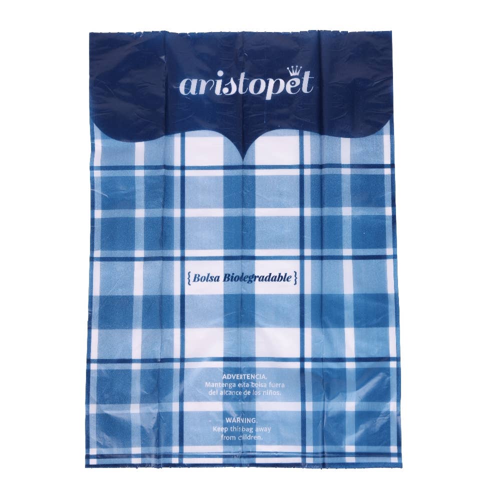 ARISTOPET - Wholesale Pet Poop Bag - COMPOSTABLE POOP BAG FOR DOG BLUE20