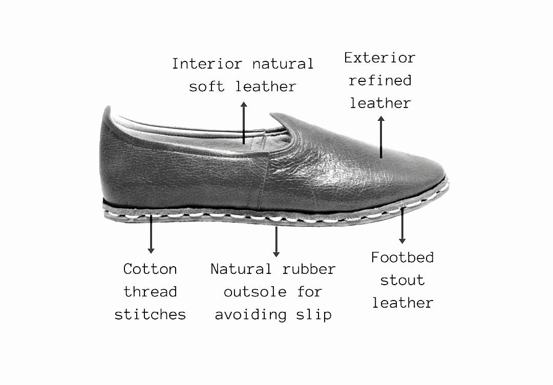 Nidalu Handmade - Wholesale Flats/Loafers - Unisex - Deniz Loafers in Bark (Unisex)7