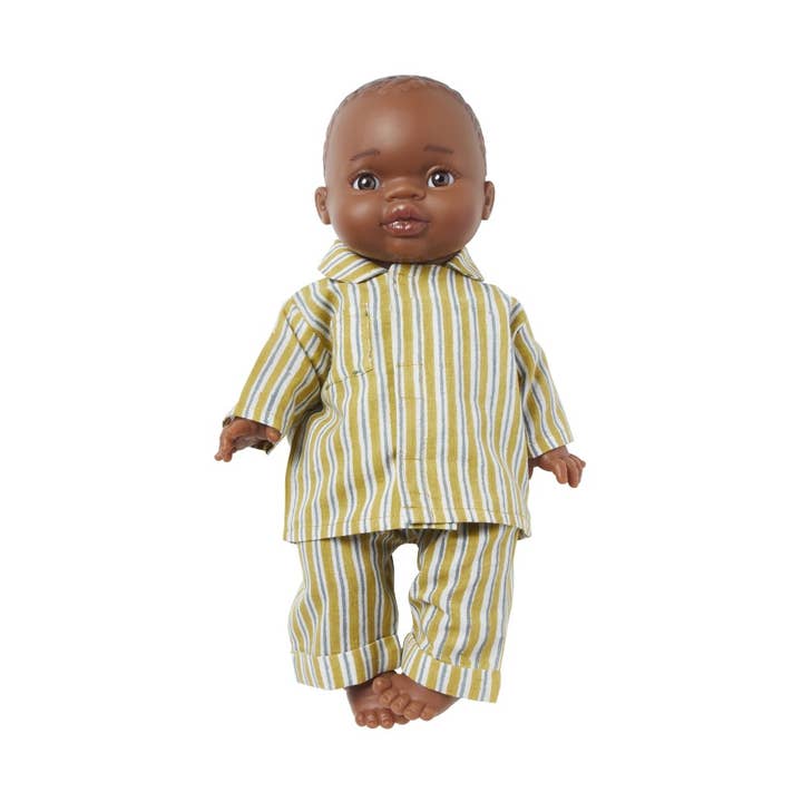 Chouchou Doll Pajama Stripes Tupia for wholesale by Bonheur du Jour