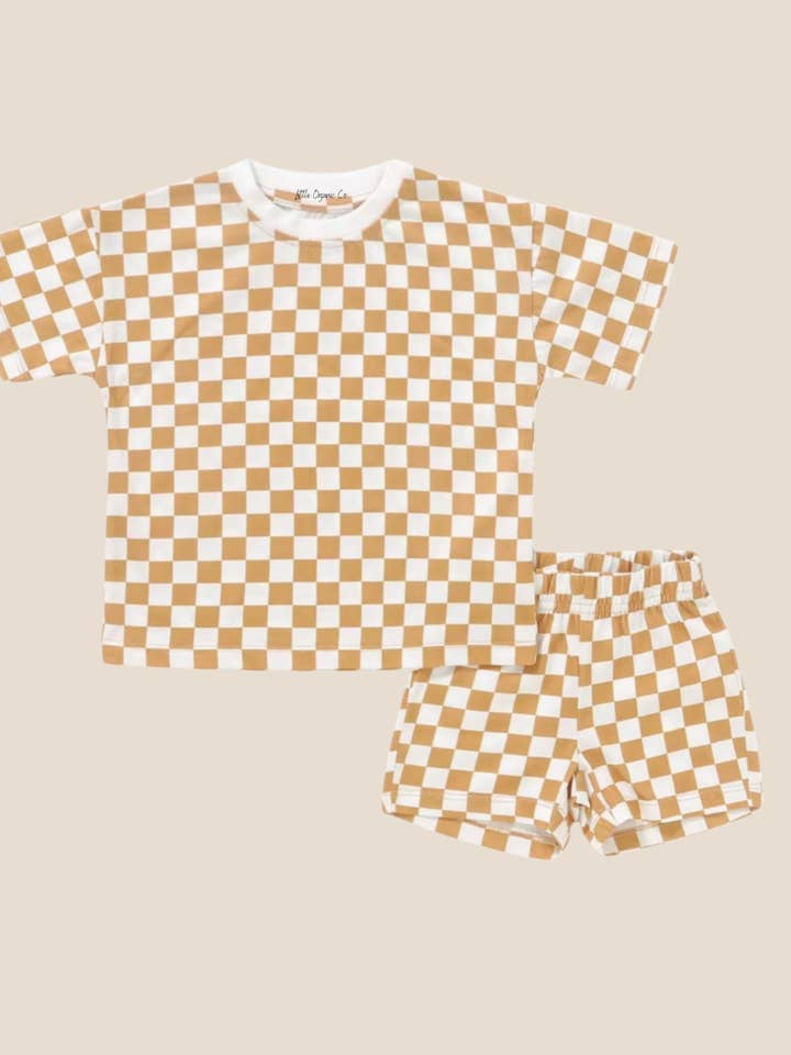 Conjuntos de Lounge Orgânicos para Bebés e Crianças (6M-6A) por atacado de Little Organic Co