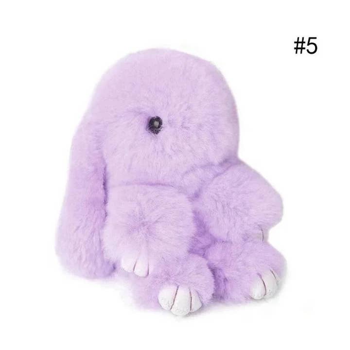 Buddha Yoga - Vendita all'ingrosso Portachiavi - Donna - Giocattolo portachiavi con pompon a forma di coniglio carino Halloween5