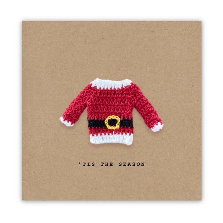 Kerstkaartpakket, boomversiering, kersttruienkaart, voor wholesale door Fifi's Handcrafted