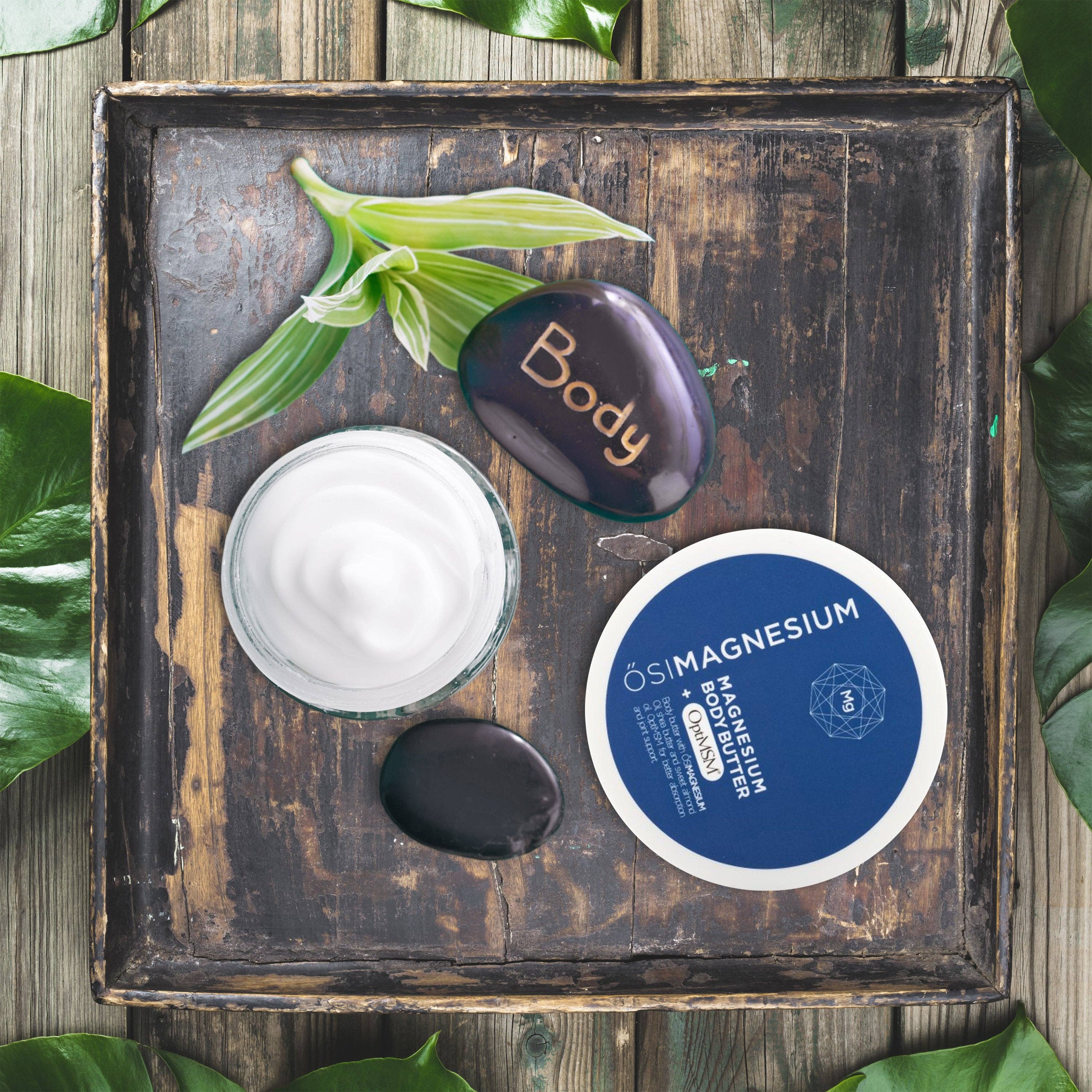 Healthy Energy Amazing Life - Wholesale Body Balm/Butter - ŐSIMAGNESIUM Body Butter + OptiMSM - 6.76oz7