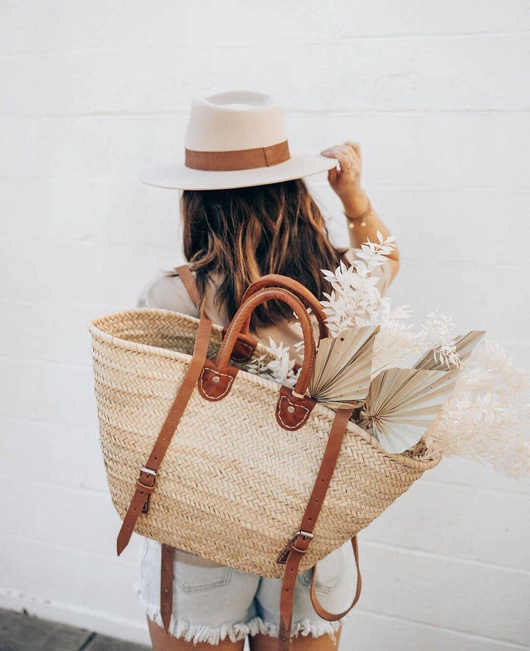 New Rattan Bag Wholesale Portable Straw Bag Shoulder Bag Hand Woven Wicker  Bagplant Wicker Hanging Baskets - Storage Bags - AliExpress