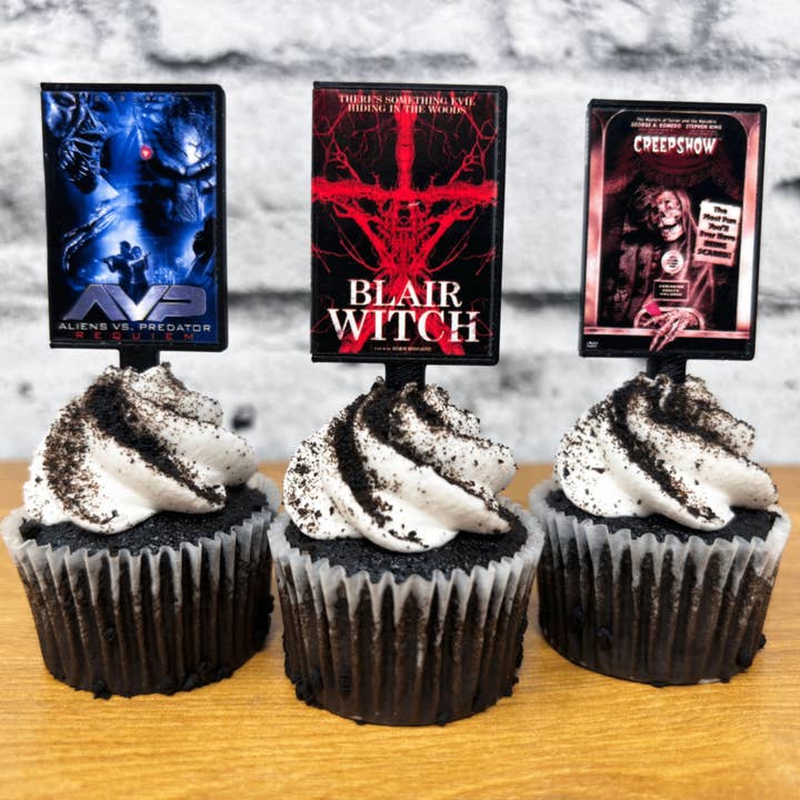 BitsyLabs - Wholesale Cake/cupcake topper - Horror Movies #-C Toppers (Small)7