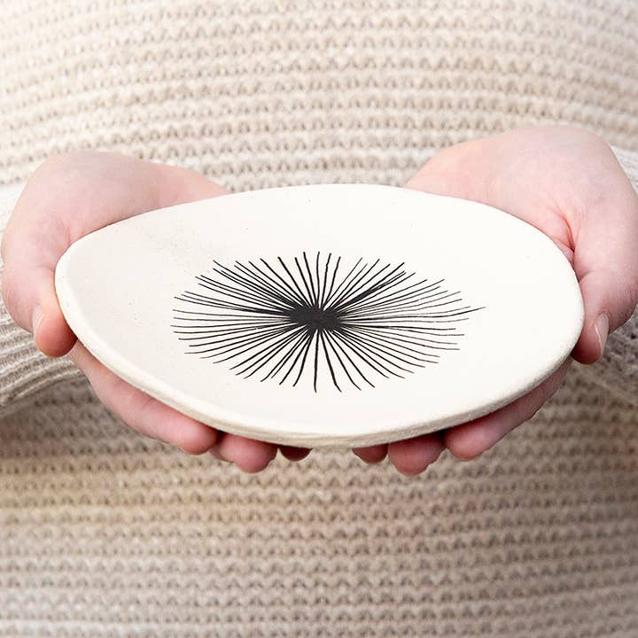 Cuenco para ofrendar yuca | Arcilla blanca natural para venta al por mayor de Little Korboose