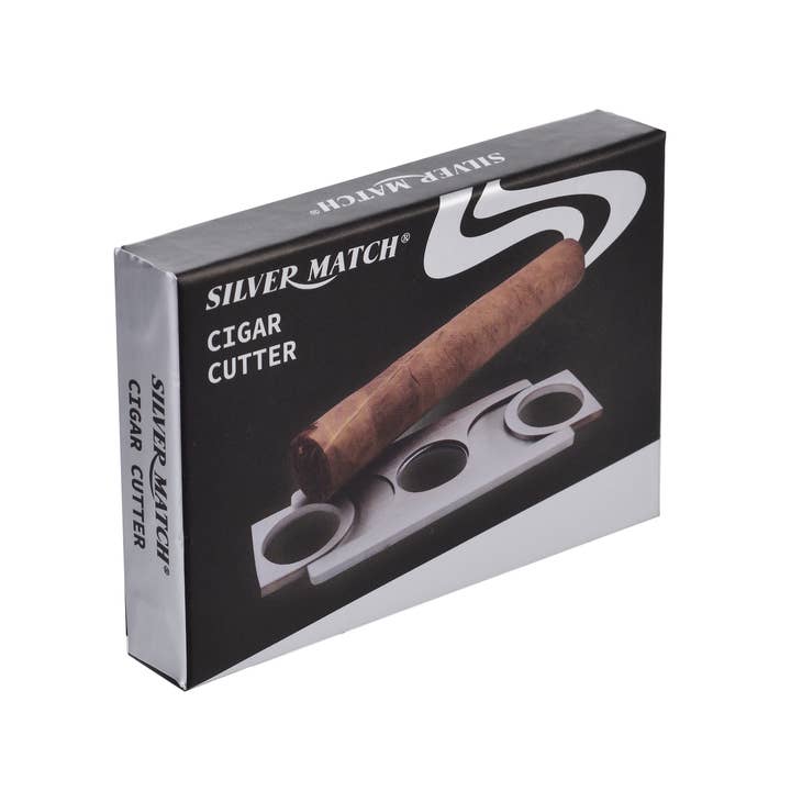 Champ by Polyflame - Wholesale Humidor/Cigar Accessory - Rectangular double guillotine cigar cutter, double stainless steel blade. Any cigar size4