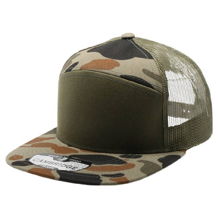 DOBBI - Wholesale Trucker hat – Unisex - Old School Camper Snapback8