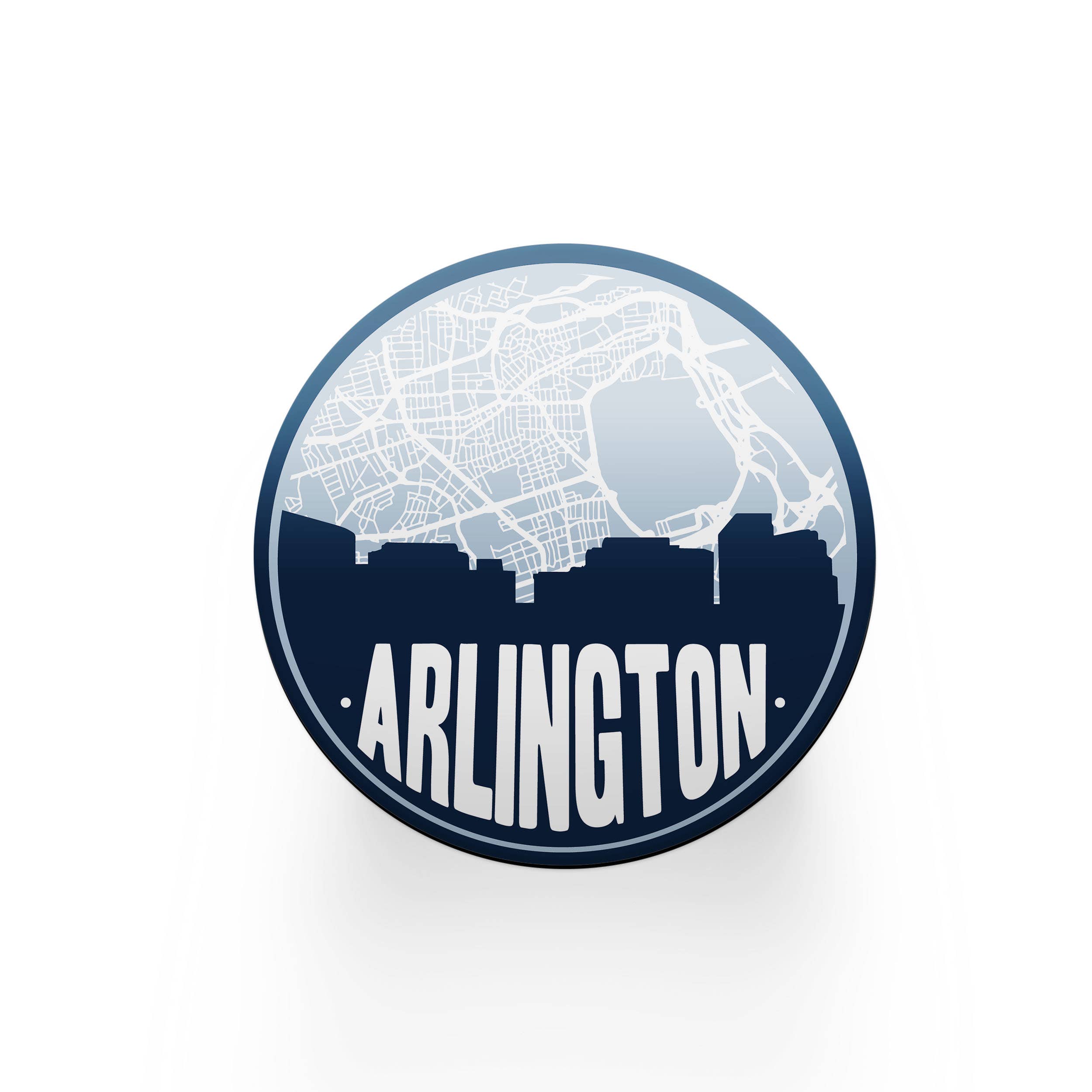 Paperfinch Design - Wholesale Coasters - Arlington Virginia set of 4 coasters  | Multiple colors1