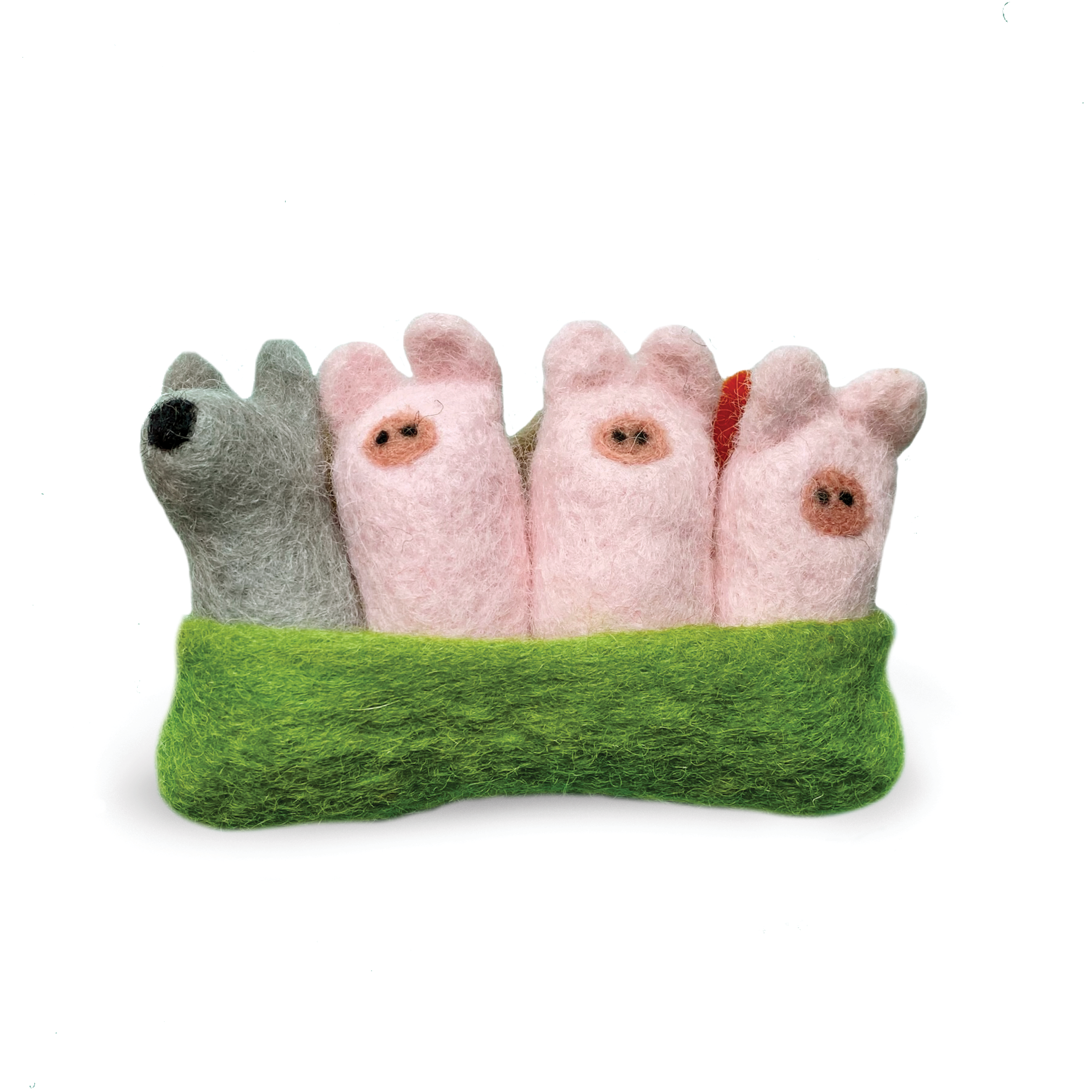 Sheep Farm Felt - Wholesale Toy Set - Kids - Pocket Pals | The Three Little Pigs6
