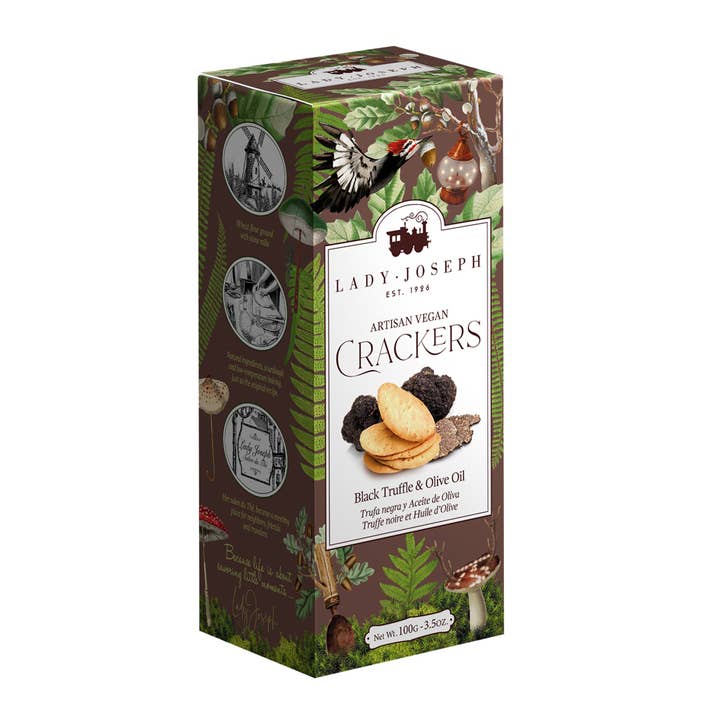 Lady Joseph España - Wholesale Crackers - Black truffle cracker1