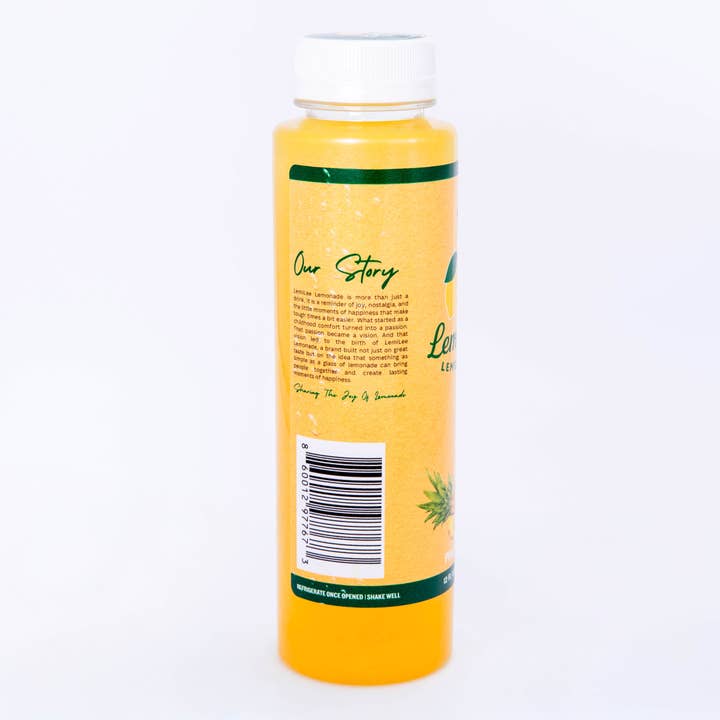 LemiLee Lemonade – wholesale Fruit juice – Pineapple Lemonade 8 Pack Bottles1