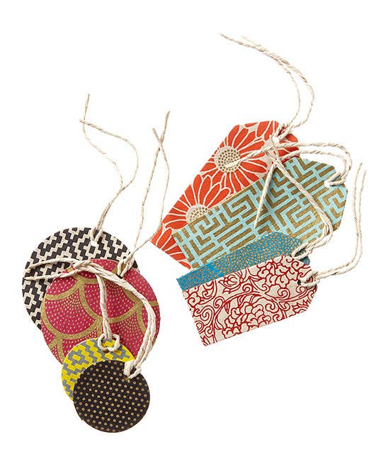 Giftsland – Großhandel Geschenkanhänger – Geschenkanhänger-Set, 8 verschiedene Anhänger, 5 Optionen0